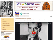 Tablet Screenshot of cladriteradio.com